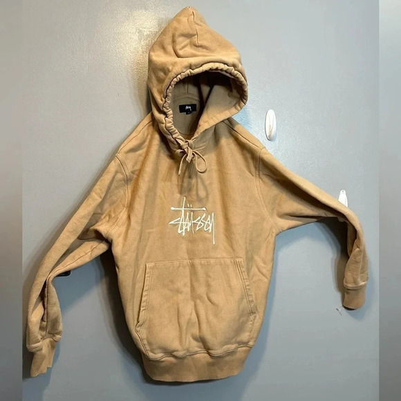 Stussy Designer Basic Appliqué Designer Hoodie Sweatshirt SM - Picture 2 of 16